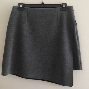 Trouvé Jersey faux wrap skirt